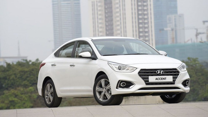 Hyundai Accent | Doanh số: 1.987 xe