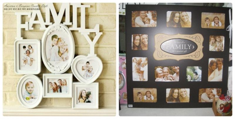 Khung ảnh gia đình - nơi đặt những bức ảnh kỉ niệm đẹp nhất trong gia đình bạn