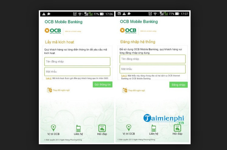 OCB Mobile Banking