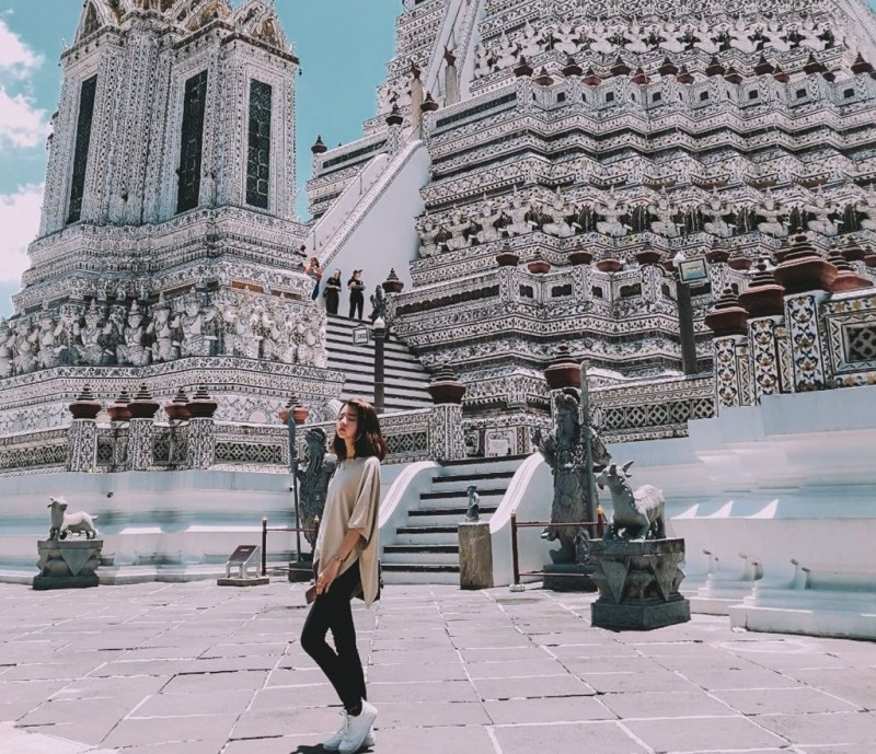 Kiến trúc độc đáo của chùa Wat Arun