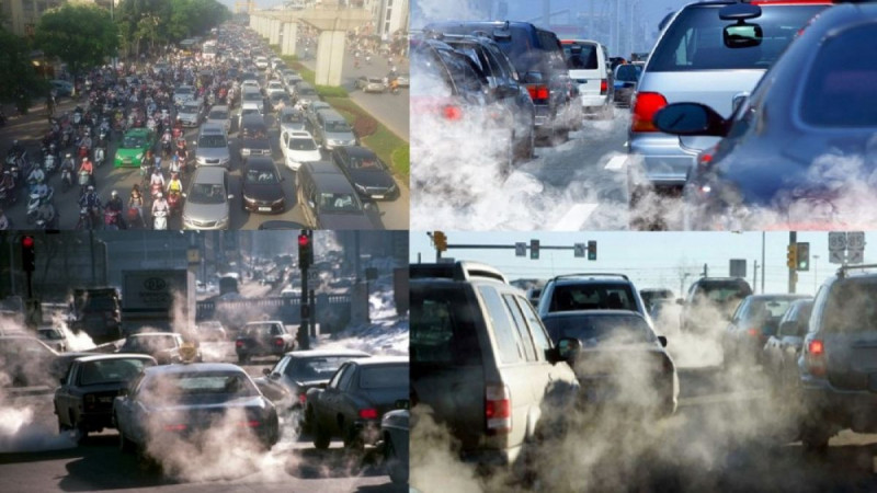Ô nhiễm không khí do con người: Giao thông cũng khiến cho môi trường không khí ngày càng thêm tồi tệ