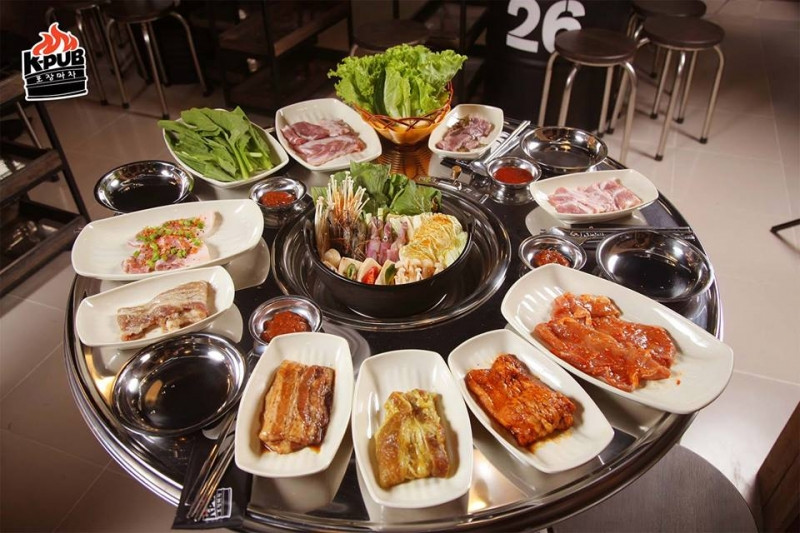 Vô vàn món ăn ngon đang đợi bạn tại K-Pub - Korean BBQ Garden