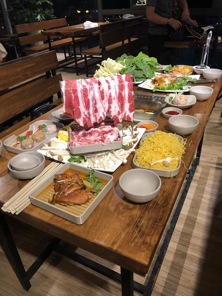 Lẩu buffet rau Đà Lạt LAGIM