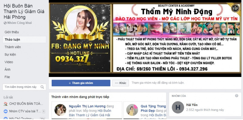 Hội Buôn Bán Thanh Lý Giảm Giá Hải Phòng