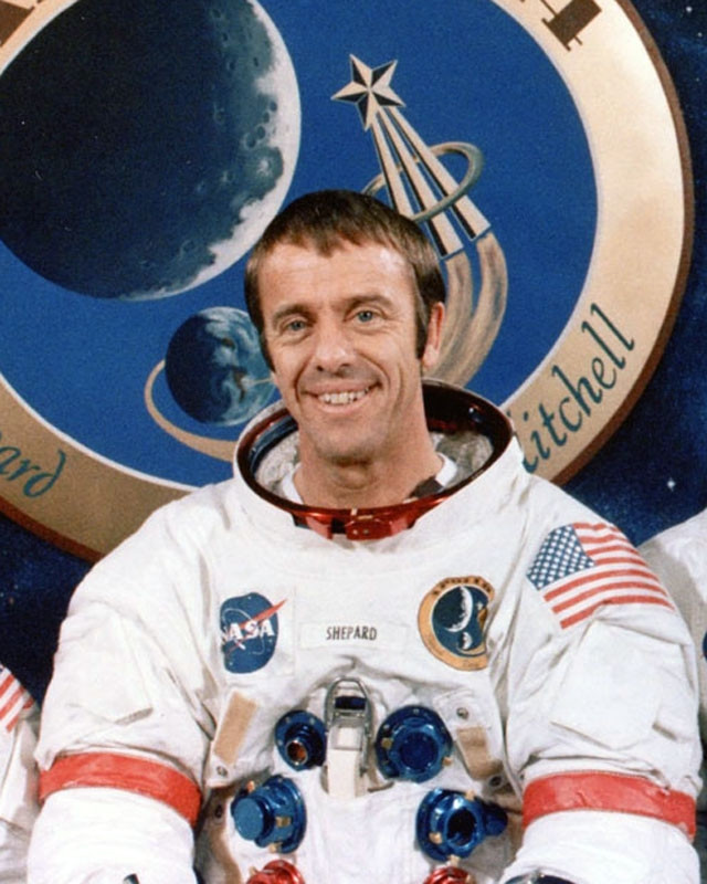 Alan Shepard (18/11/1923 - 21/7/1998)