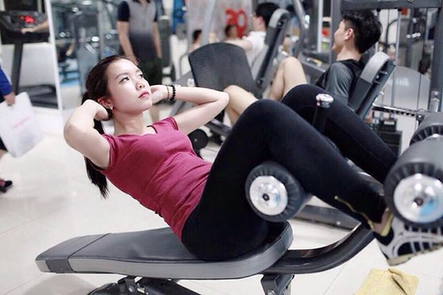 Tập thể dục không chỉ đem lại sự dẻo dai, làm cho các cơ săn chắc mà còn là biện pháp giảm cân hiệu quả.