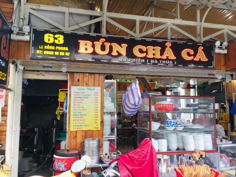 Bún chả cá Bà Phiến