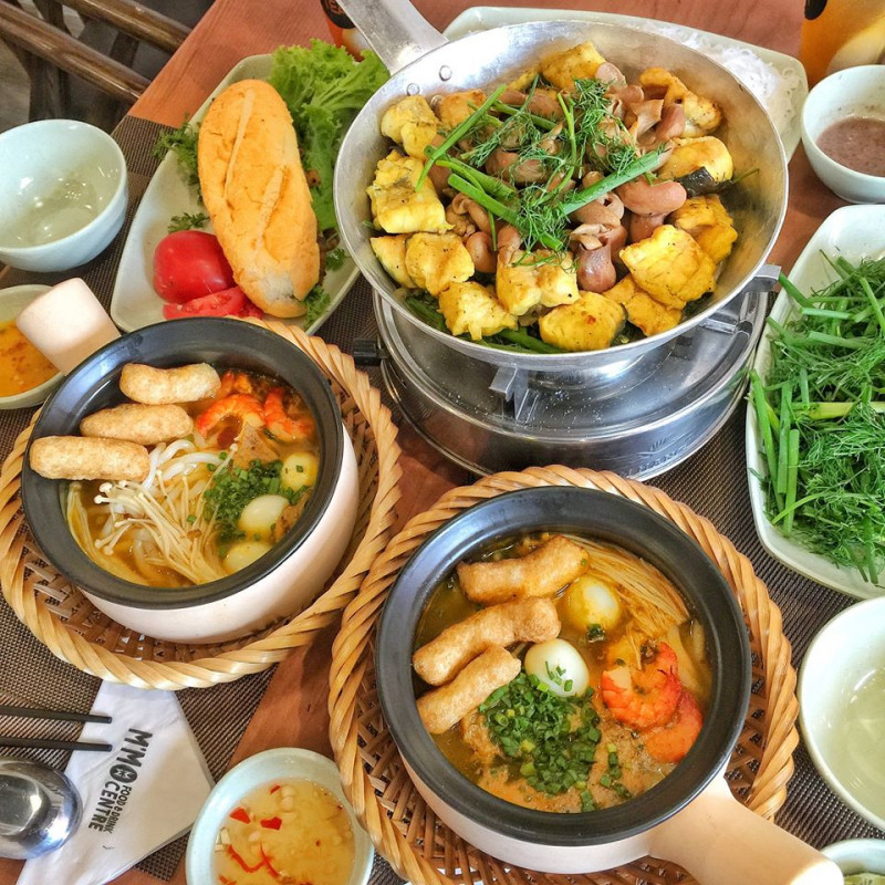 Bánh canh ghẹ là món ăn được nhiều thực khách ưa chuộng tại ﻿MM Food & Drink Center