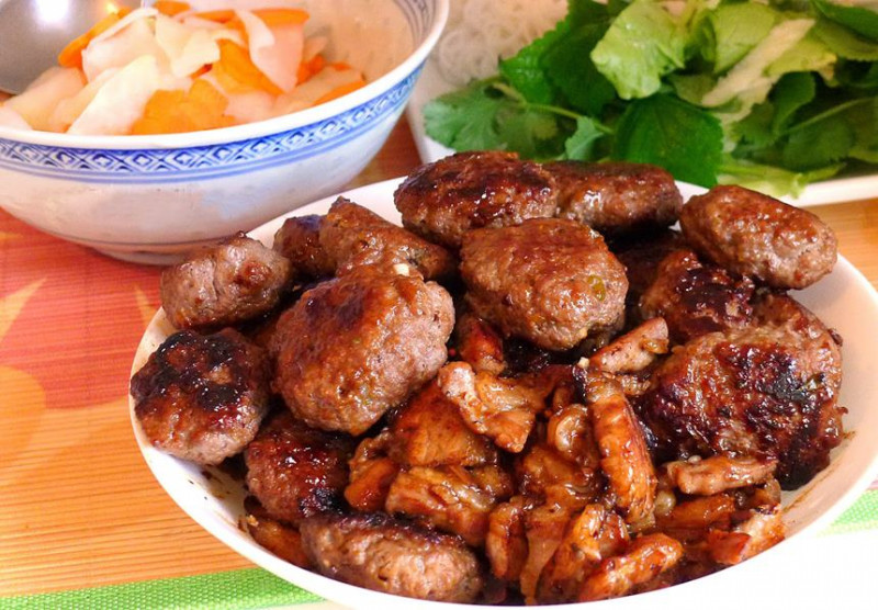 Bún Chả Nướng Hà Nội