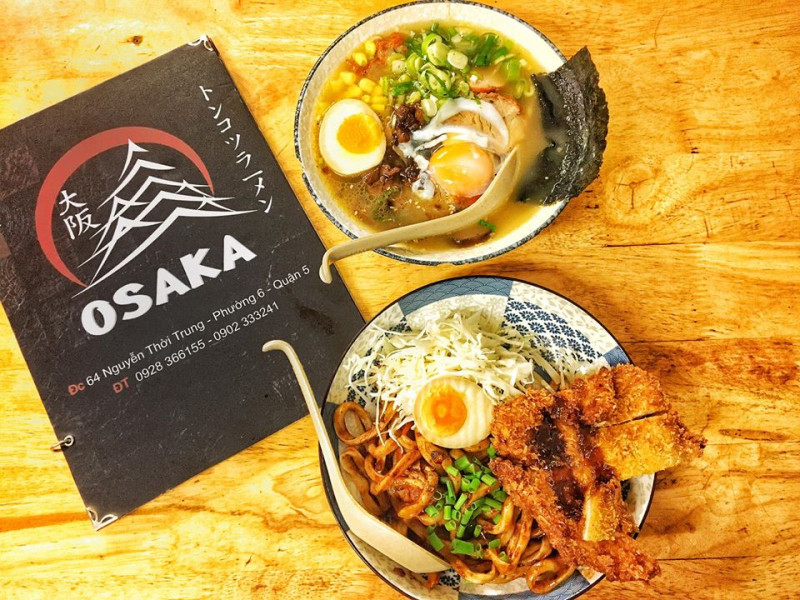 Osaka là một quán ăn Nhật Bản được thực khách Sài Gòn yêu thích