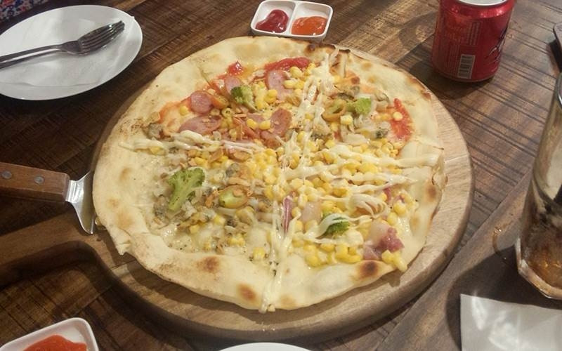 Món pizza hấp dẫn tuyệt hảo ngay tại Aeon Mall Tân Phú.