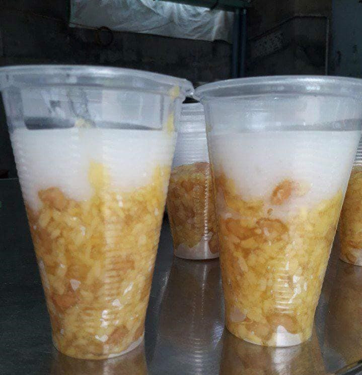 Chè bưởi bông tuyểt