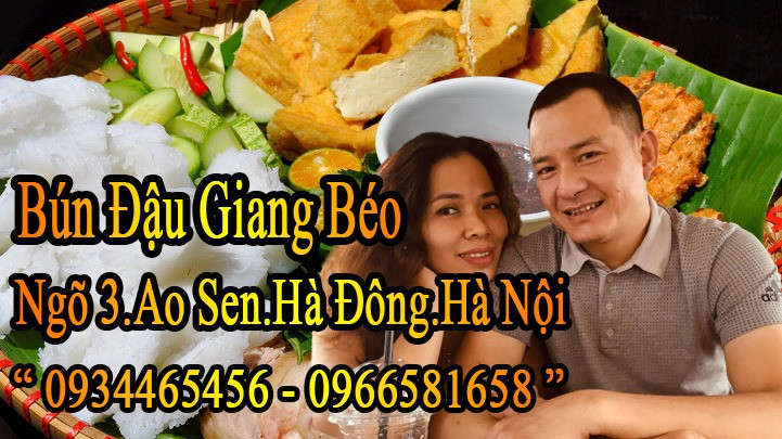 Bún đậu Giang Béo