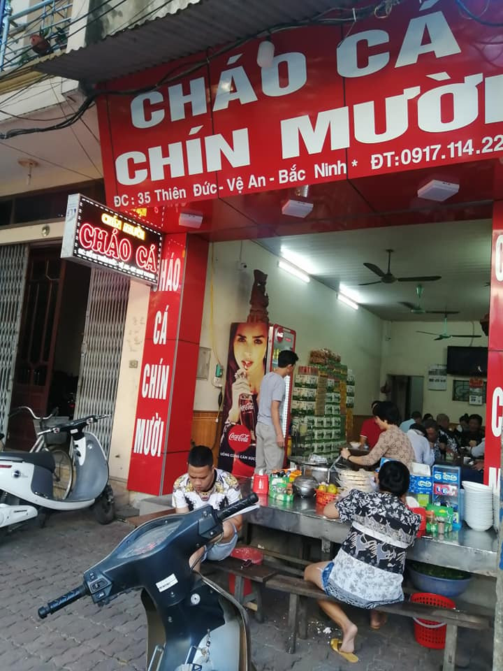 Quán cháo cá Chín Mười