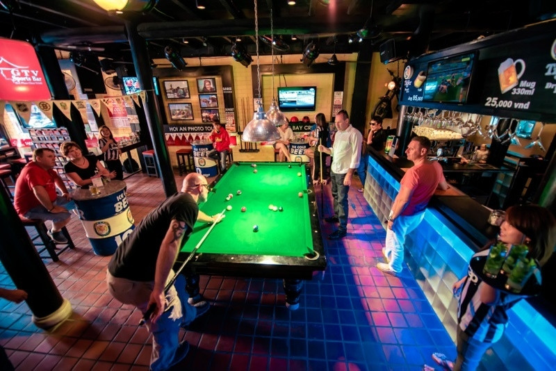 Hoi An Sports Bar mang đến cho bạn những trò chơi thú vị ngay tại không gian quán