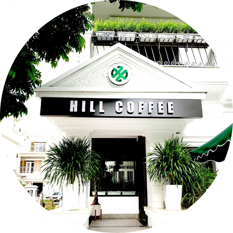 Không gian của Hill Coffee