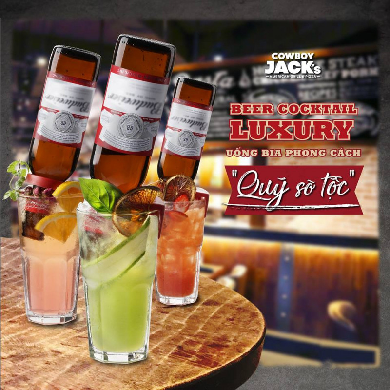 Beer Cocktail Luxury tại Cowboy Jack's