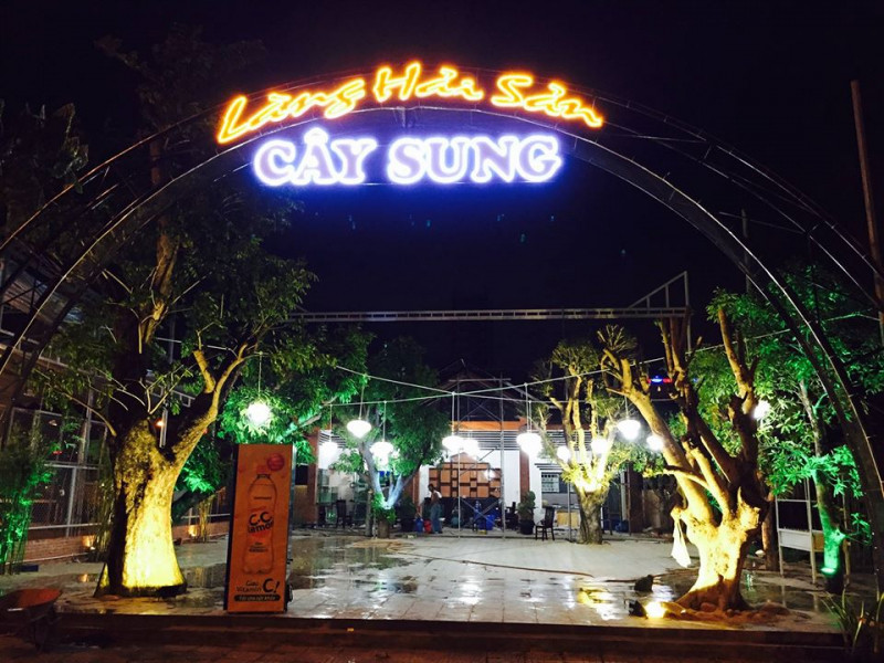 làng hải sản cây sung