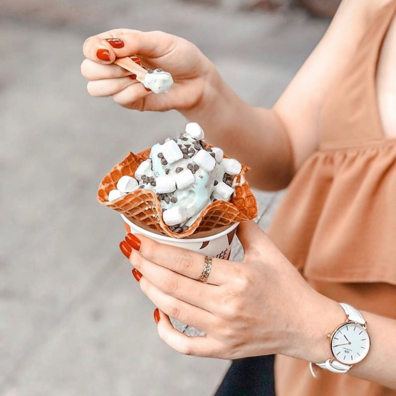 Kem gelato đúng chuẩn ý vô cùng hấp dẫn