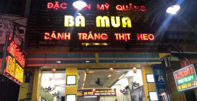 Mỳ quảng Bà Mua