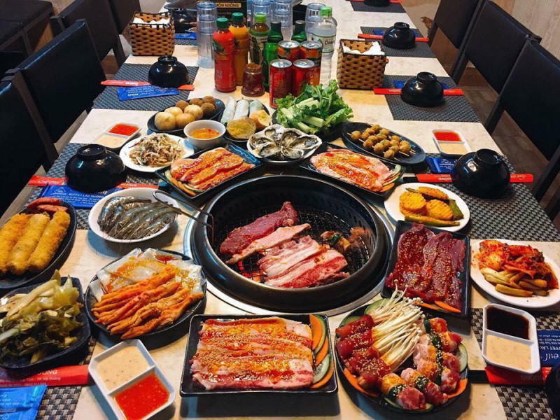 Set nướng hấp dẫn tại Seoul BBQ