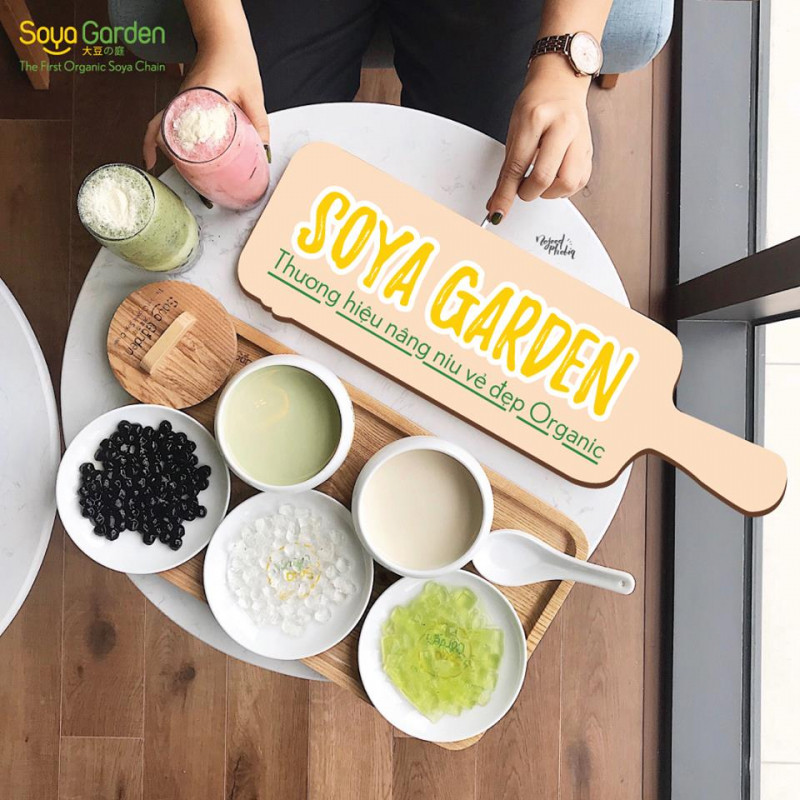 Soya Garden là hệ thống đậu nành chuẩn hữu cơ đầu tiên tại Việt Nam