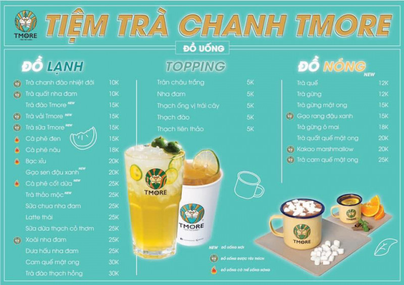 Tmore - Tiệm Trà Chanh Phủ Lý