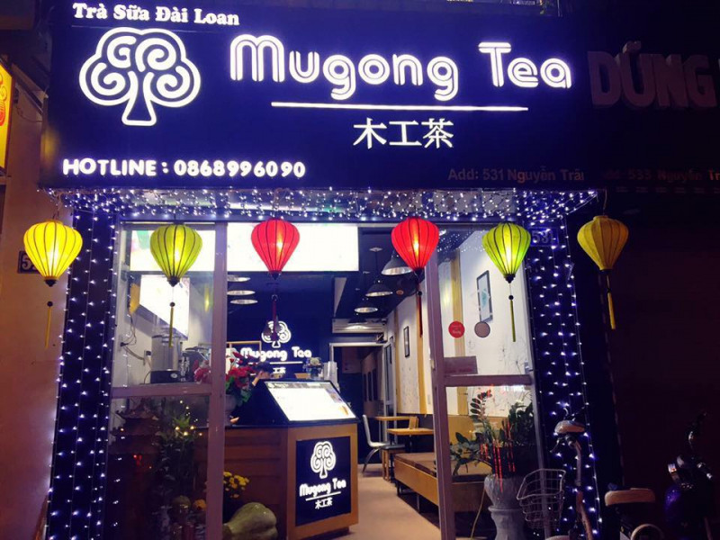 Không gian của Mugong Tea