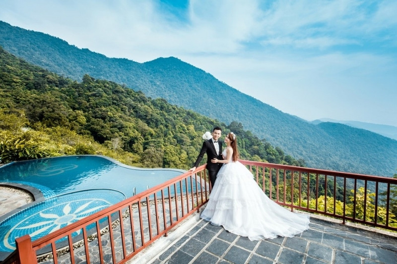 Belvedere Tam Dao Resort thiên đường chụp ảnh cưới cho các cặp đôi