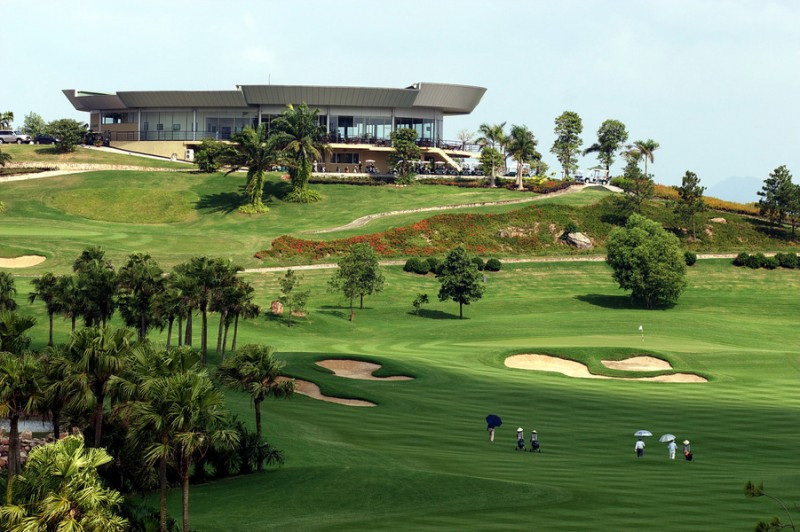 Quang cảnh nhà câu lạc bộ Chí Linh Star Golf