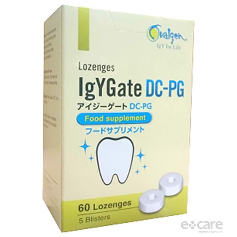 Viên Ngậm Chống Sâu Răng, Viêm Lợi IgYGate DC-PG