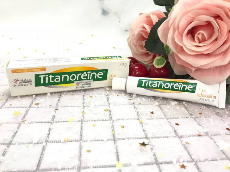 Kem bôi trĩ Titanoreine 20g của Pháp