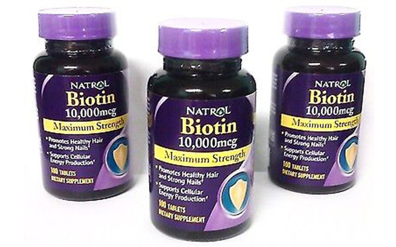 Thuốc Chống Rụng Tóc Biotin 10.000mcg Natrol Của Mỹ