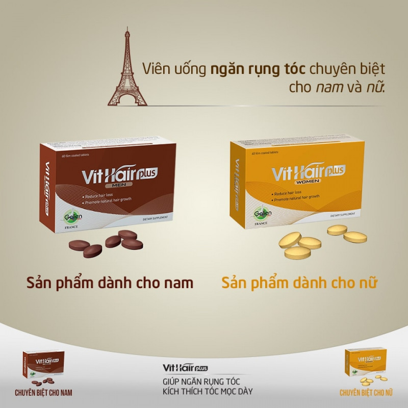 Sản phẩm chữa rụng tóc Vit Hair