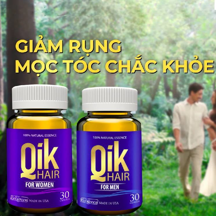 Sản phẩm trị rụng tóc Qik Hair