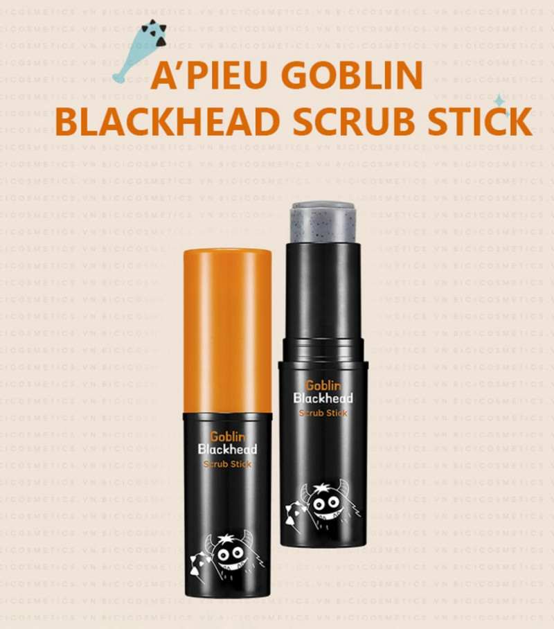 Thanh trị mụn đầu đen A’pieu Goblin Blackhead Scrub Stick: