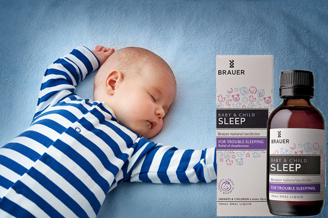 Thảo dược giúp bé ngủ ngon Brauer của Úc cho trẻ từ 6 tháng tuổi giúp cải thiện chứng khó ngủ, mất ngủ, ngủ không ngon giấc, trằn trọc.