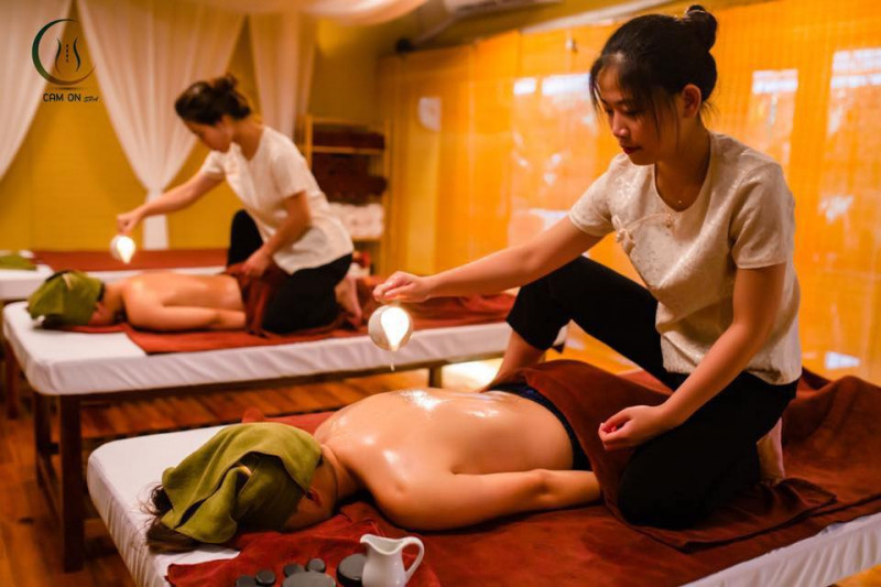Cam On spa là trung tâm trị liệu chăm sóc sức khỏe massage chuyên nghiệp