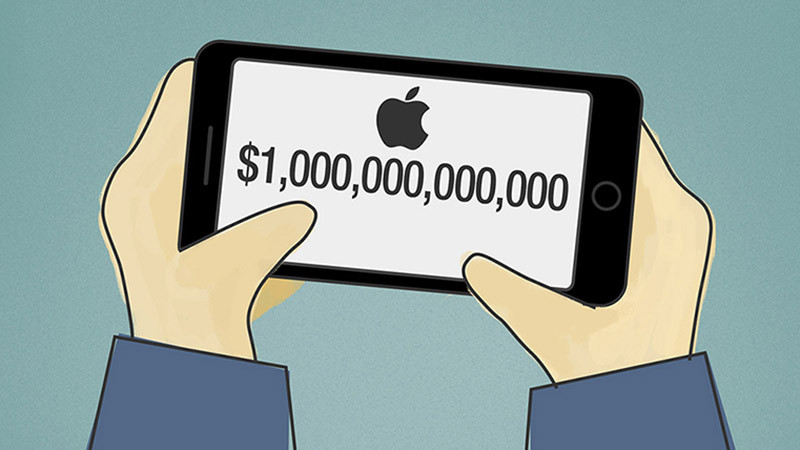 Apple đã đạt đến con số nghìn tỷ USD trong năm 2018