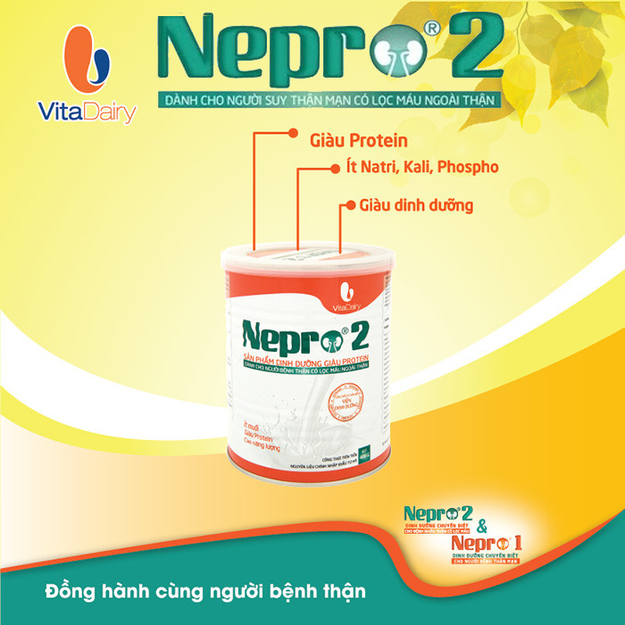 ﻿﻿Sữa Nepro 2 900g (bệnh nhân chạy thận nhân tạo)