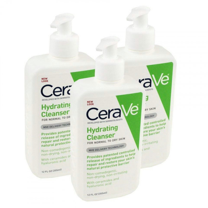Hydrating Cleanser thích hợp cho da thường đến da khô