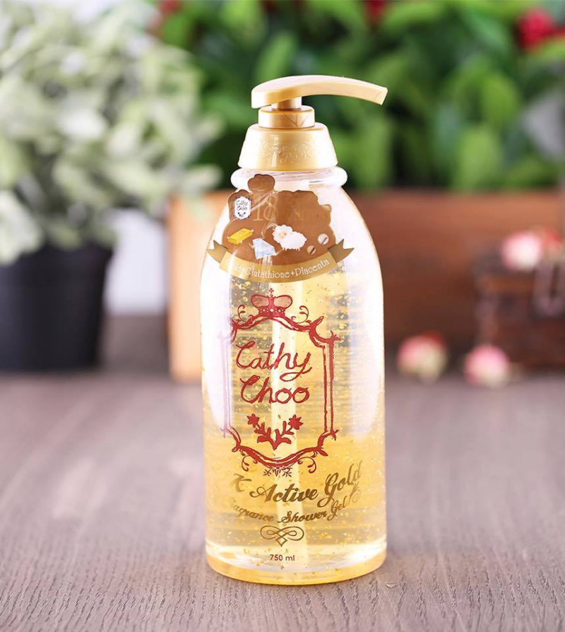 Sữa tắm trắng Cathy Choo 24k Active Gold