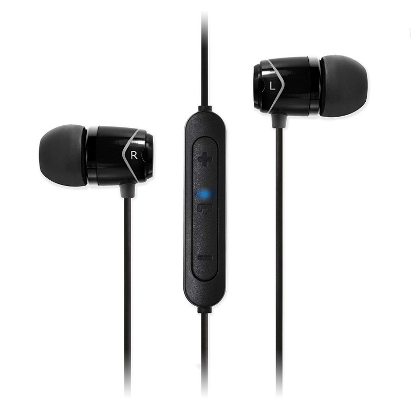 Là chiếc tai nghe Bluetooth đầu tiên của hãng SoundMagic, E10BT được làm từ nhôm kim loại phủ ngoài sơn màu đen, màng loa rộng 14mm cho cảm giác khi đeo nhẹ nhàng và êm ái.