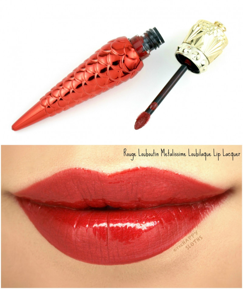 Christian Louboutin Loubilaque Lip Lacquer – Màu Rouge Louboutin