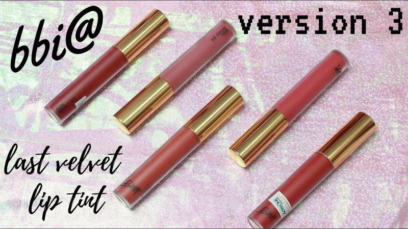 Với thiết kế bao bì Bbia Last Velvet Lip Tint Version 3 mang một vẻ ngoài khá sang trọng và chắc chắn.