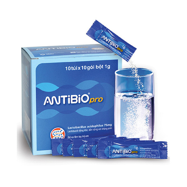 Thực phẩm chức năng giúp cân bằng hệ vi sinh đường ruột Antibio Pro