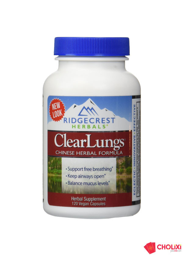 Viên uống bổ phổi Clearlungs Chinese Herbal Formula
