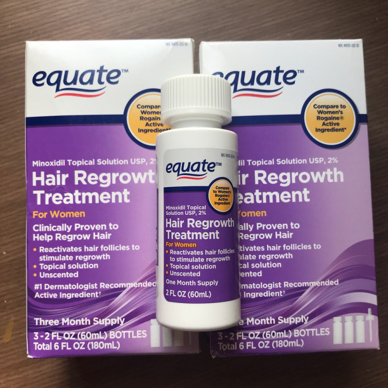 Thuốc mọc mày - tóc Equate Hair Regrowth for Women - USA
