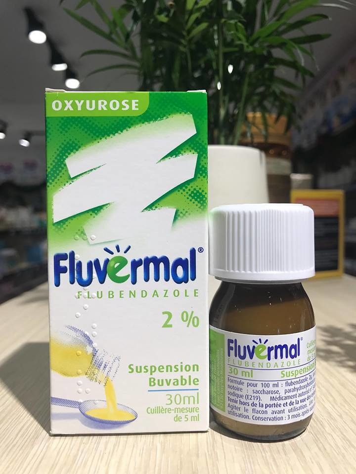 Thuốc tẩy giun Fluvermal 30ml – Pháp: