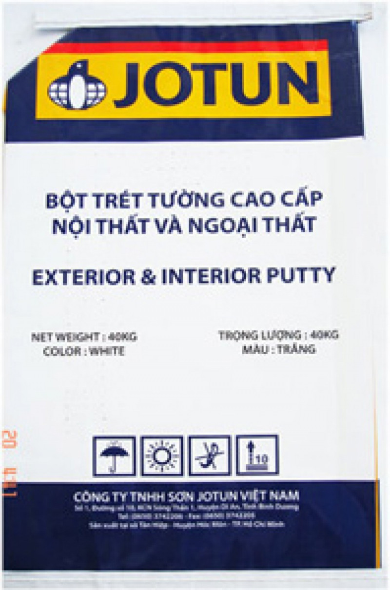 bột trét tường nội ngoại thất Jotun